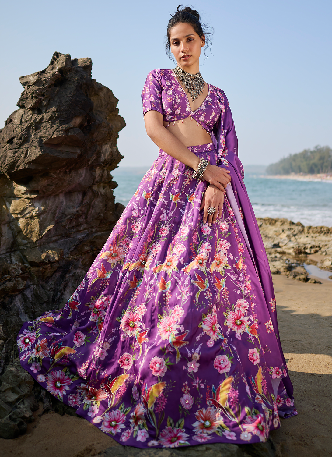 20 Stylish 'Haldi' Outfits For To-Be-Brides: From 'Bandhani'-Printed Lehenga  To Multi-Hued 'Sharara'