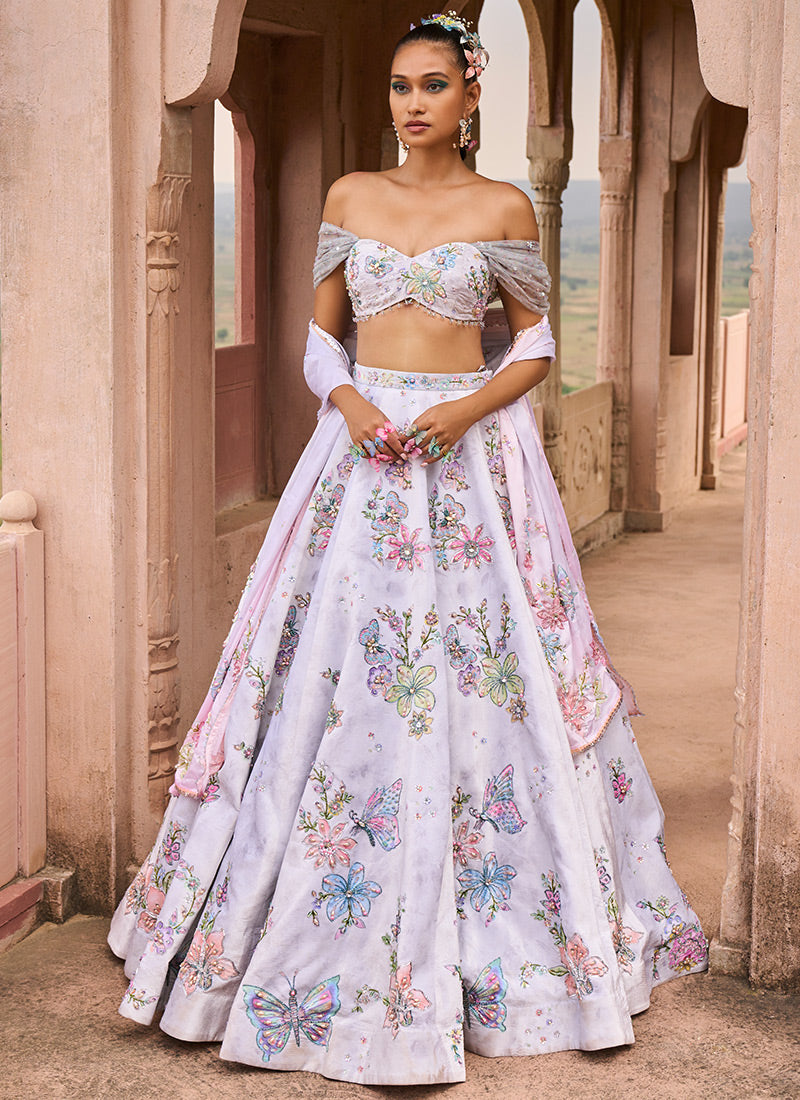 Launching New Designer Wedding Wear Look Velvet Top-Lehenga & Dupatta –  Sareevillahub